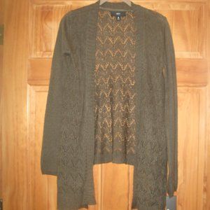 Mossimo Green Cardigan